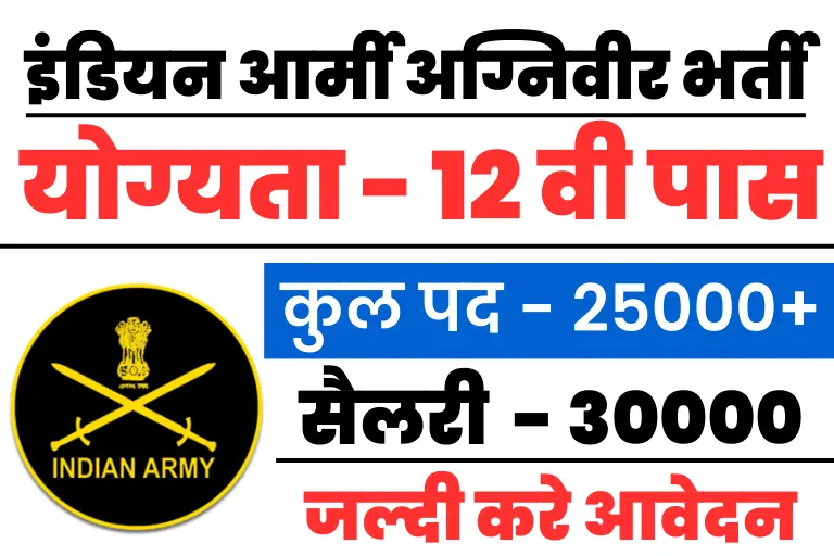 (Apply Online) Indian Army Agniveer Recruitment 2023: भारतीय सेना में नौकरी पाने का सुनहरा मौका, 10 वीं पास कर सकते हैं आवेदन